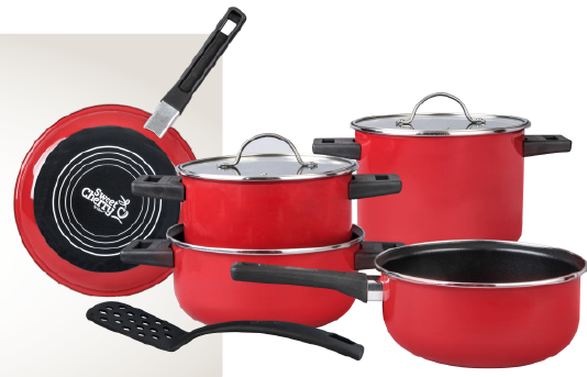 BATERÍA SWEET CHERRY 8 PZAS